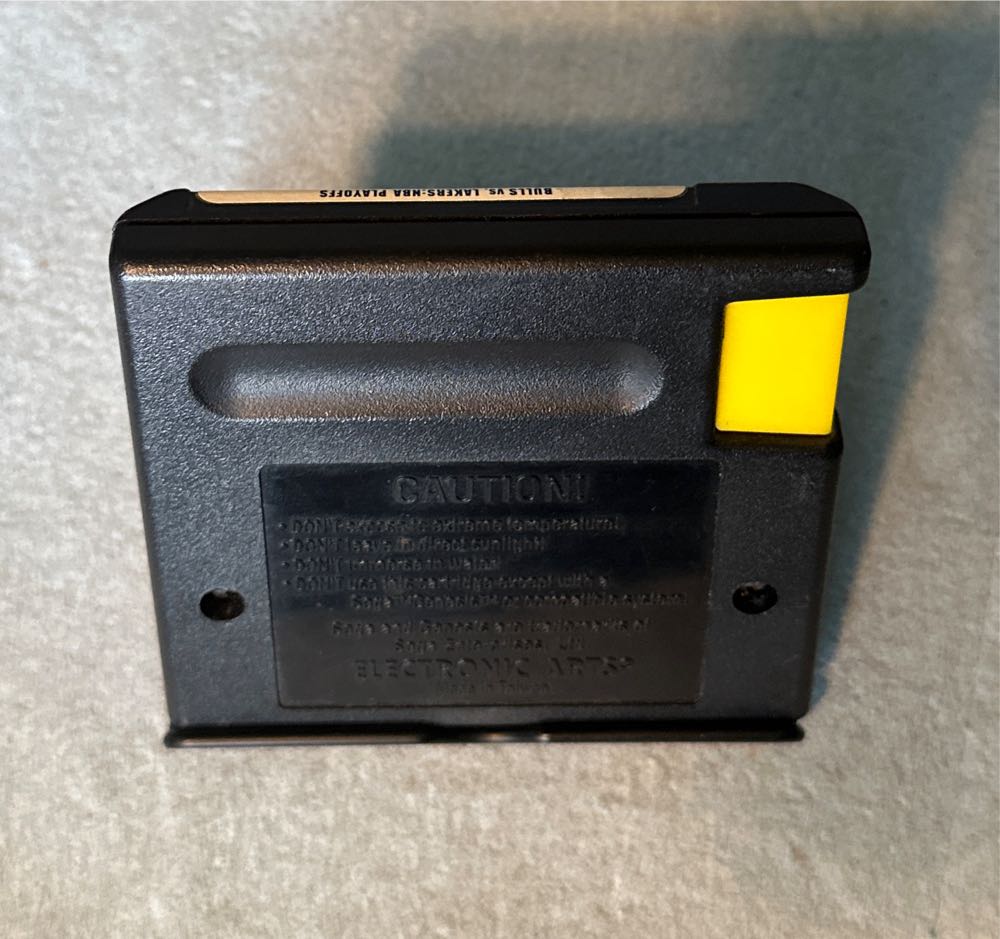 Bulls vs. Lakers and the NBA Playoffs   ||SPORTS|| - Sega Genesis (Mega Drive) video game collectible - Main Image 2