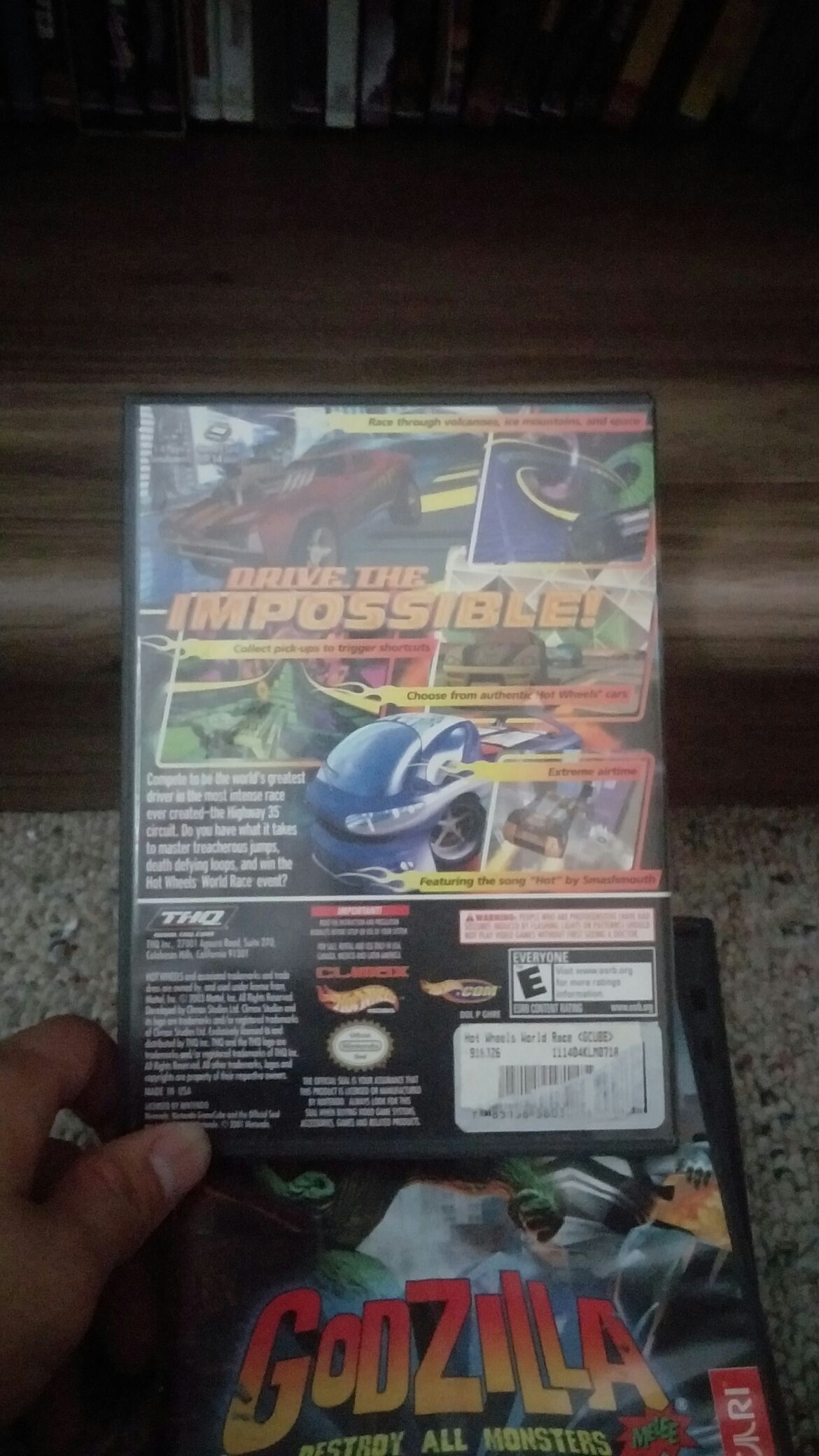 Hotwheels World Race - Nintendo GameCube video game collectible - Main Image 2
