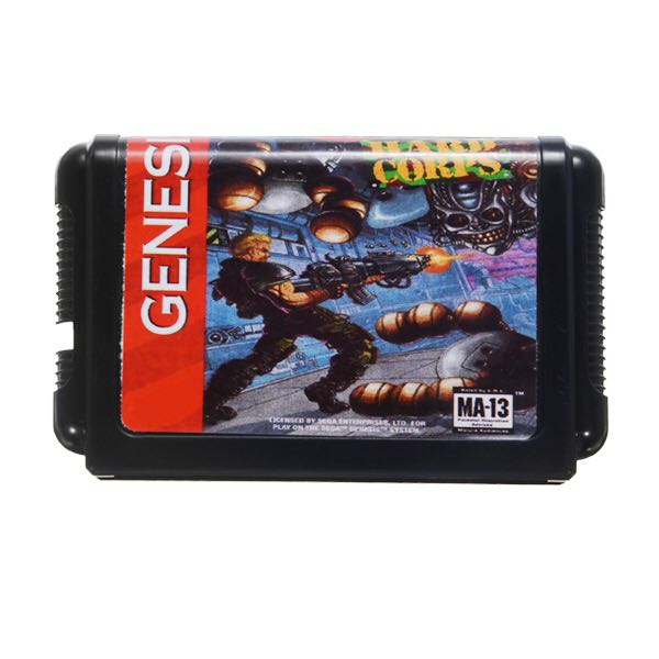 Probotector - Sega Genesis Mini (Konami - 1-2) video game collectible [Barcode 0083717160113] - Main Image 2