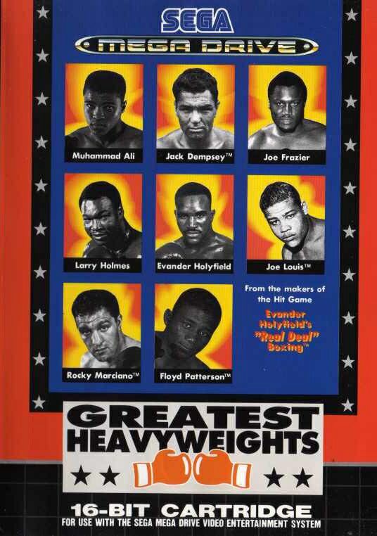 Greatest Heavyweights - Sega Megadrive video game collectible - Main Image 1