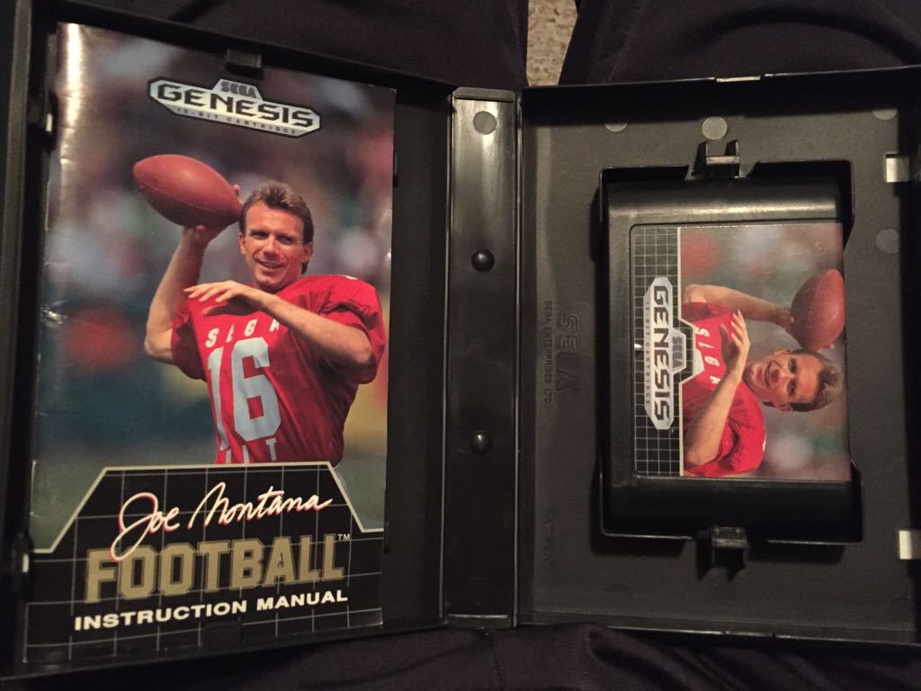 Joe Montana Football - Sega Genesis (Mega Drive) video game collectible - Main Image 2