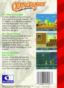QuackShot: Starring Donald Duck - Sega Genesis (Mega Drive) video game collectible - Main Image 2
