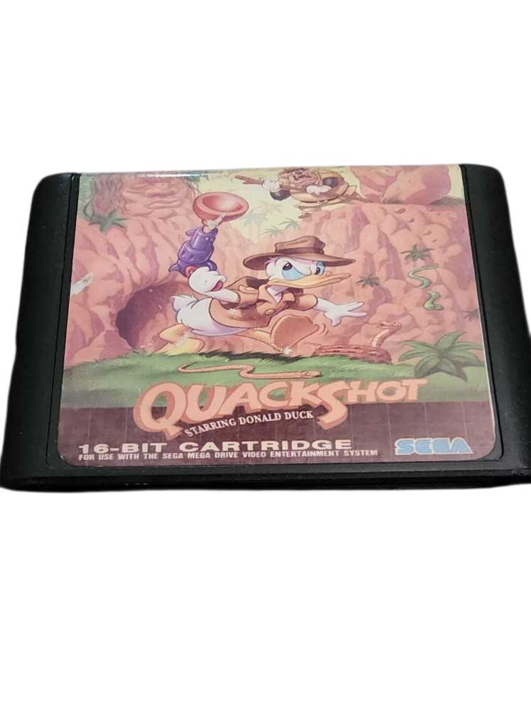 QuackShot - Sega Mega Drive video game collectible - Main Image 2