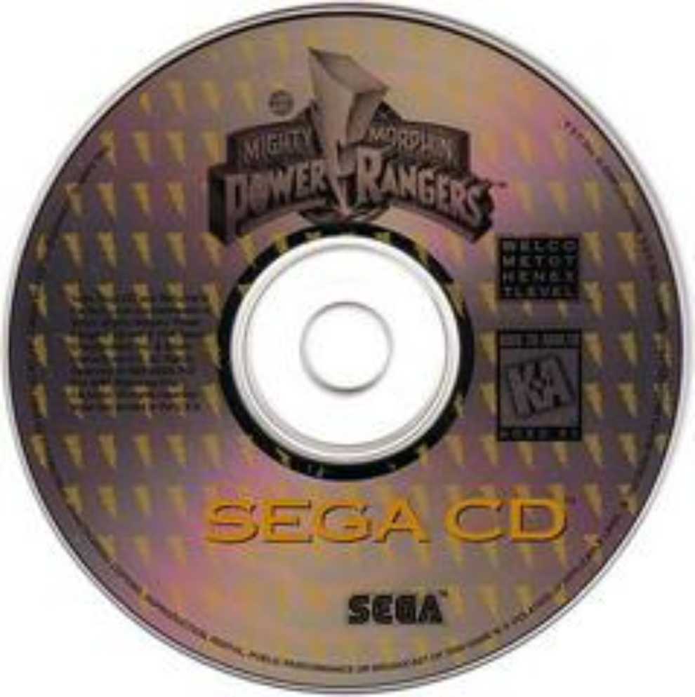 Mighty Morphin Power Rangers - Sega CD (Sega - 1 Players) video game collectible [Barcode 010086044423] - Main Image 3