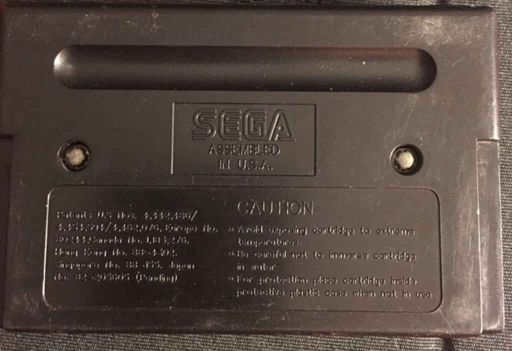 Mighty Morphin Power Rangers - Sega Genesis (Mega Drive) video game collectible - Main Image 2