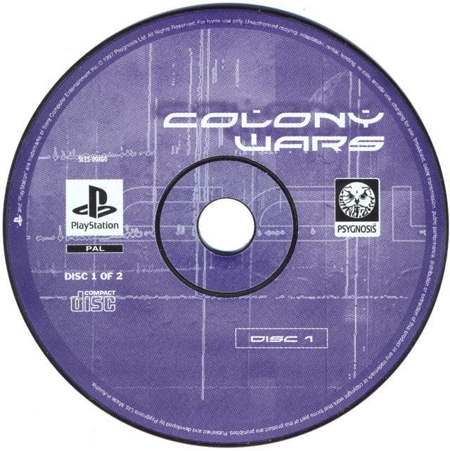 Colony Wars - Sony PlayStation (Sony Computer Entertainment - 1) video game collectible [Barcode 711719672920] - Main Image 3