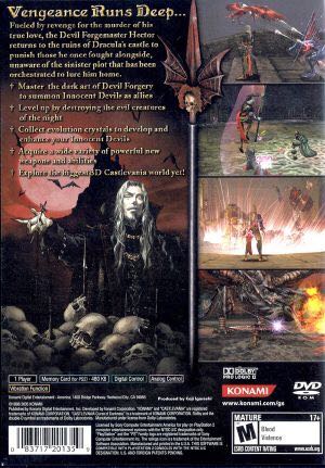 Castlevania Curse Of Darkness - Sony PlayStation 2 (PS2) (Konami - 1) video game collectible - Main Image 2