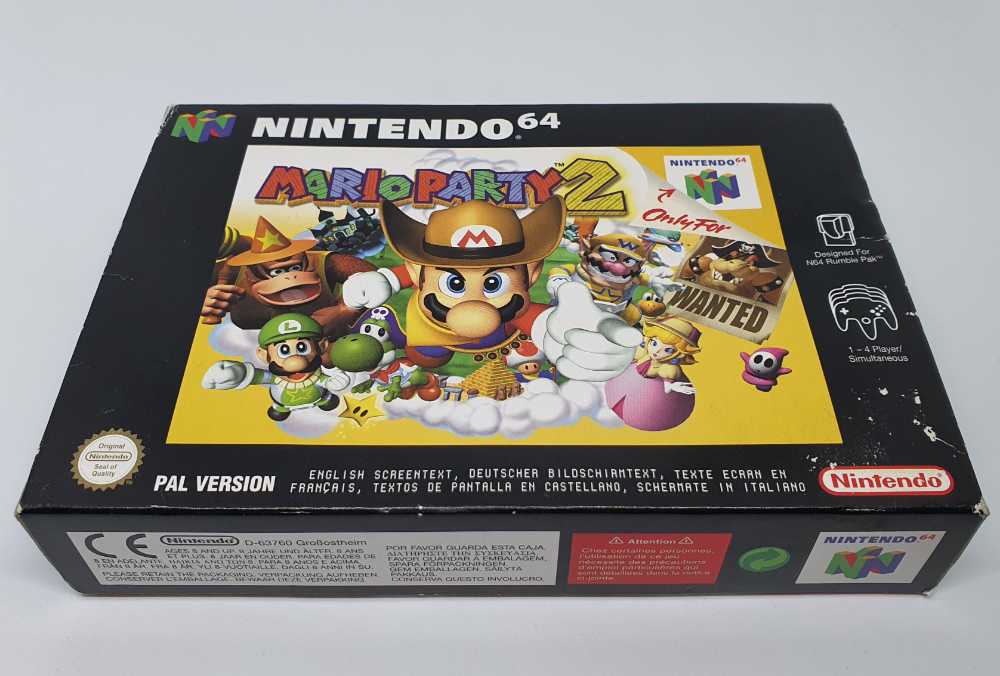 Mario Party 2 - Nintendo 64 (N64) (Nintendo - 1-4) video game collectible [Barcode 045496870690] - Main Image 4