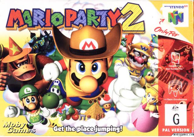 Mario Party 2 - Nintendo 64 (N64) (Nintendo - 4) video game collectible - Main Image 1