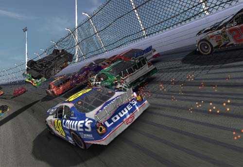 Nascar 06 - Sony PlayStation 2 (PS2) (EA - 1-2) video game collectible - Main Image 3