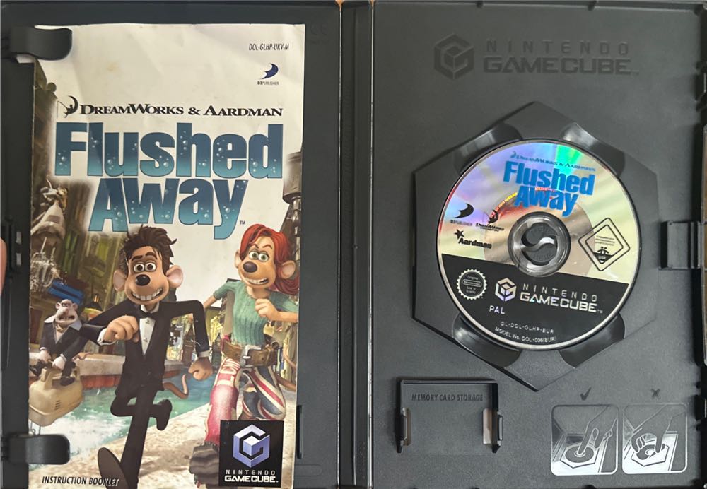 Flushed Away - Nintendo GameCube (D3 Publisher - 1-2) video game collectible [Barcode 5060125480540] - Main Image 3