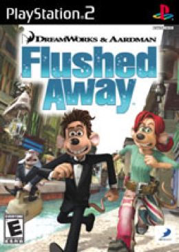 Flushed Away - Sony PlayStation 2 (PS2) (D3 Publisher - 2 Players) video game collectible [Barcode 879278120020] - Main Image 1