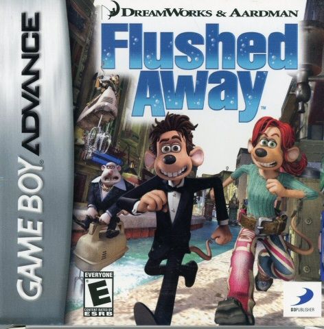 Flushed Away - Nintendo Game Boy Advance (GBA) (D3 Publisher - 1) video game collectible - Main Image 2