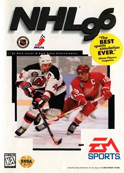 Nhl 96 - Sega Genesis (Mega Drive) video game collectible - Main Image 1
