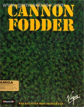 Cannon Fodder - Commodore Amiga (Virgin - 1) video game collectible [Barcode 5013715078085] - Main Image 1