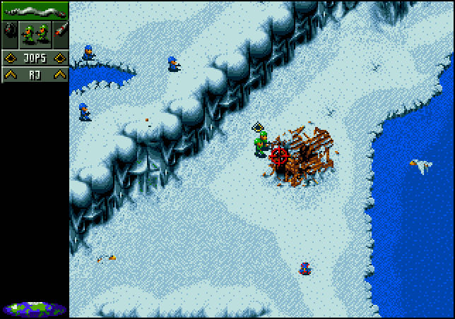 Cannon Fodder - Sega Mega Drive (Virgin - 1) video game collectible [Barcode 5028587020049] - Main Image 4