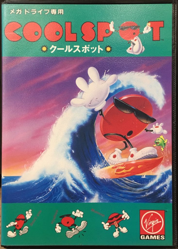 Cool Spot - Sega Megadrive (Virgin Interactive - 1) video game collectible [Barcode 4940062200016] - Main Image 1