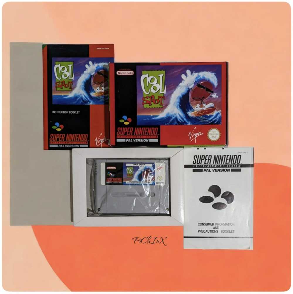 Cool Spot - Nintendo Super Nintendo Entertainment System (SNES) video game collectible - Main Image 2