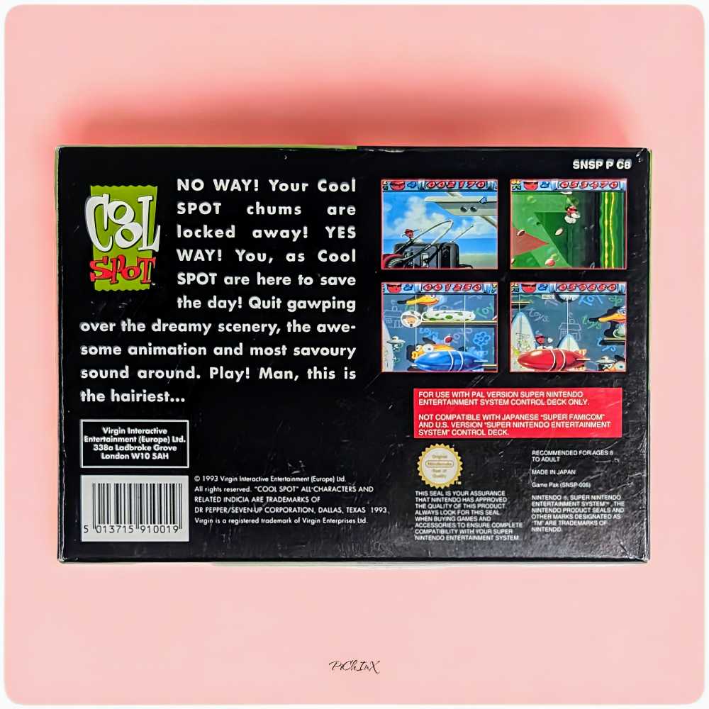 Cool Spot - Nintendo Super Nintendo Entertainment System (SNES) video game collectible - Main Image 4