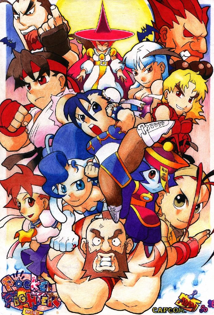 Pocket Fighter - Arcade video game collectible - Main Image 1