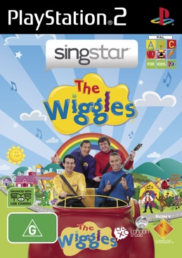 Singstar The Wiggles - Sony PlayStation 2 (PS2) (Sony Comptuter Entertainment - 1-8) video game collectible [Barcode 711719175261] - Main Image 1