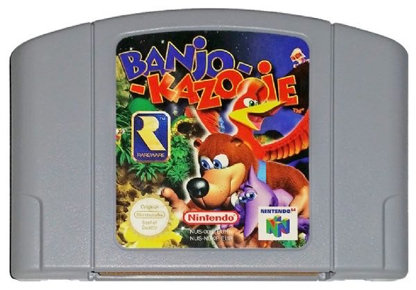 Banjo-Kazooie - Nintendo 64 (N64) (Nintendo - 1) video game collectible [Barcode 0045496870201] - Main Image 3