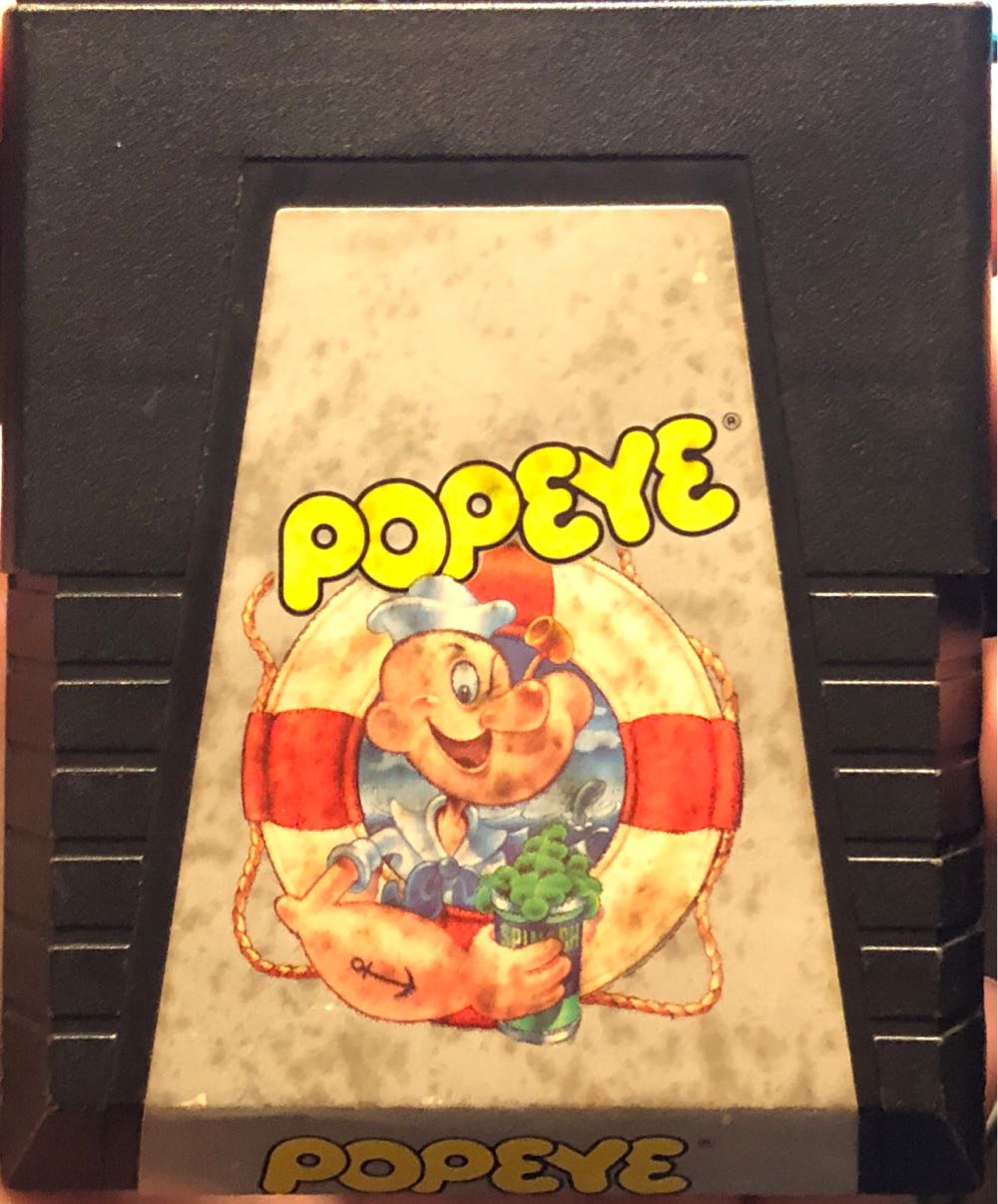 Popeye - Atari 2600 (Parker Brothers - 1) video game collectible - Main Image 2