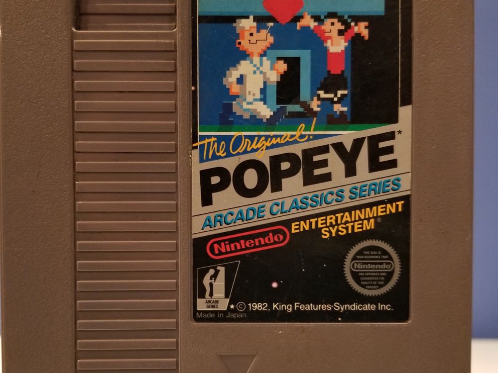 Popeye - Nintendo Entertainment System (NES) (Nintendo - 1) video game collectible - Main Image 3