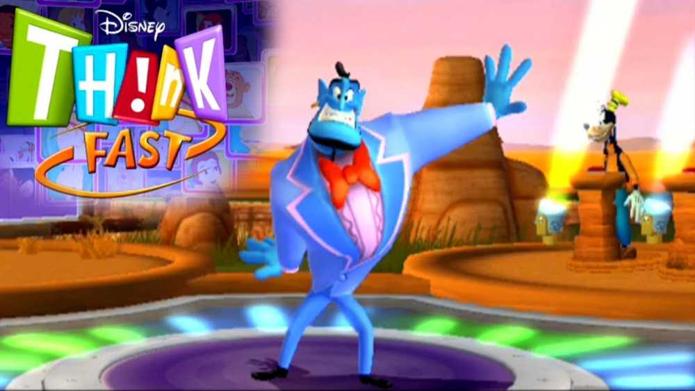 Think Fast - Nintendo Wii (Disney Interactive Studios - 4) video game collectible [Barcode 712725005733] - Main Image 2