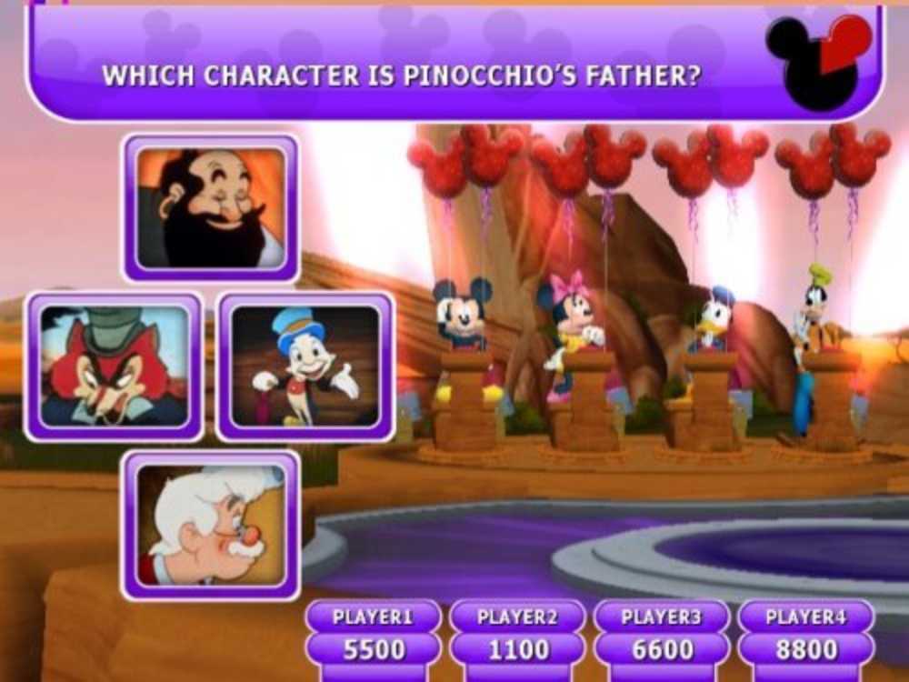 Think Fast - Nintendo Wii (Disney Interactive Studios - 4) video game collectible [Barcode 712725005733] - Main Image 4