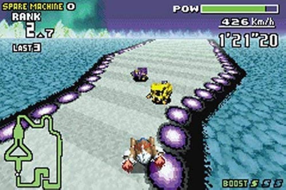 F-Zero: Maximum Velocity - Nintendo Game Boy Advance (GBA) (Nintendo) video game collectible - Main Image 3