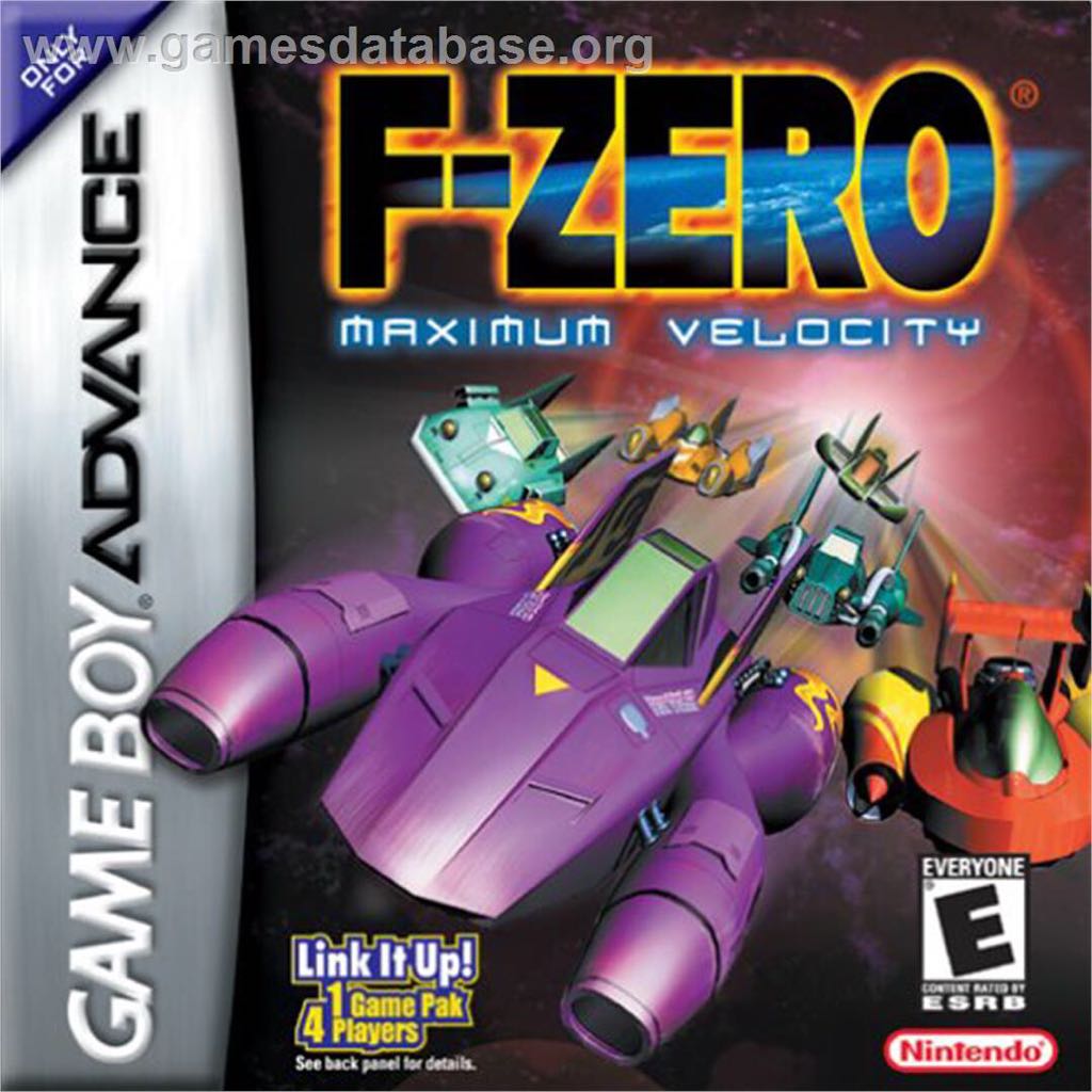 F-Zero Maximum Velocity - Nintendo 3DS Virtual Console video game collectible - Main Image 1