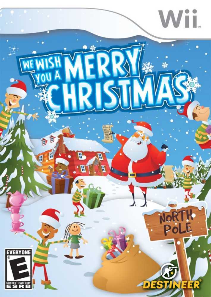 We Wish You A Merry Christmas - Nintendo Wii video game collectible [Barcode 2806821291] - Main Image 2