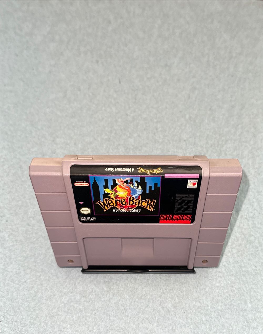 Were Back!  A Dinosaur Story - Nintendo Super Nintendo Entertainment System (SNES) (Hi Tech Expressions) video game collectible - Main Image 3