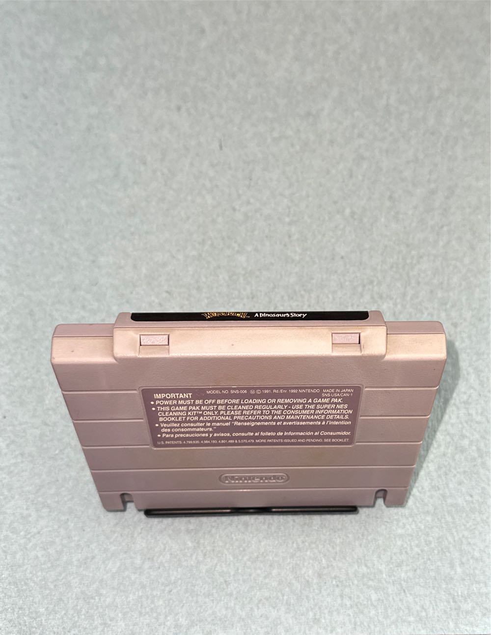 Were Back!  A Dinosaur Story - Nintendo Super Nintendo Entertainment System (SNES) (Hi Tech Expressions) video game collectible - Main Image 4
