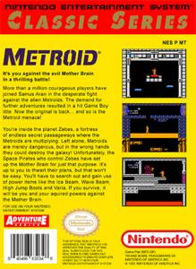 Metroid - Nintendo Entertainment System (NES) (Nintendo - 1) video game collectible - Main Image 2