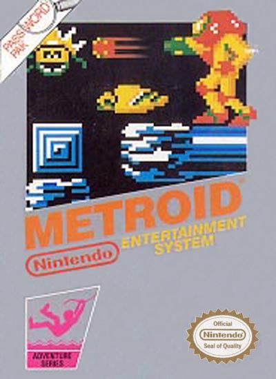 Metroid - Nintendo Entertainment System (NES) video game collectible - Main Image 1