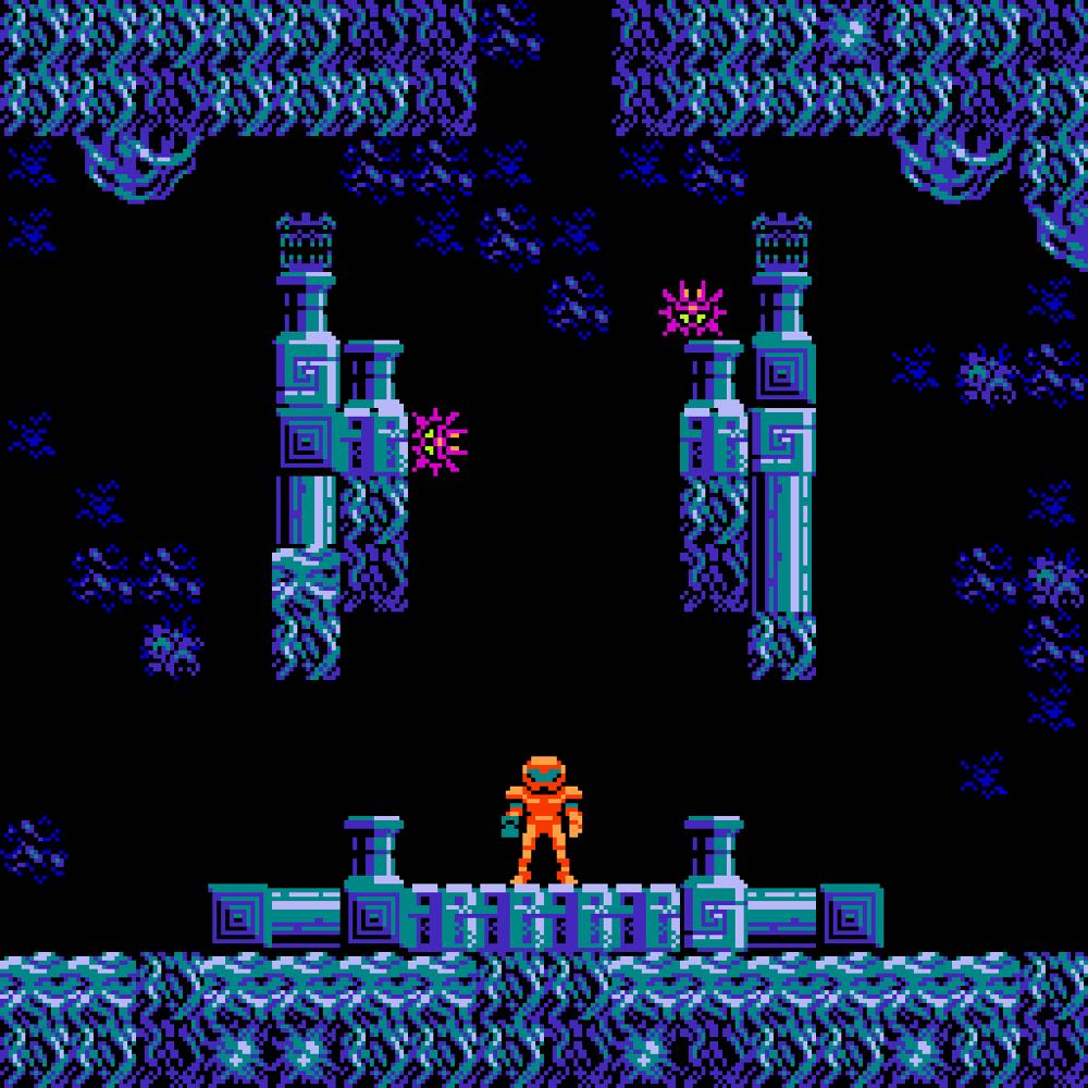 Metroid - Nintendo Entertainment System (NES) (Nintendo - 1) video game collectible - Main Image 3