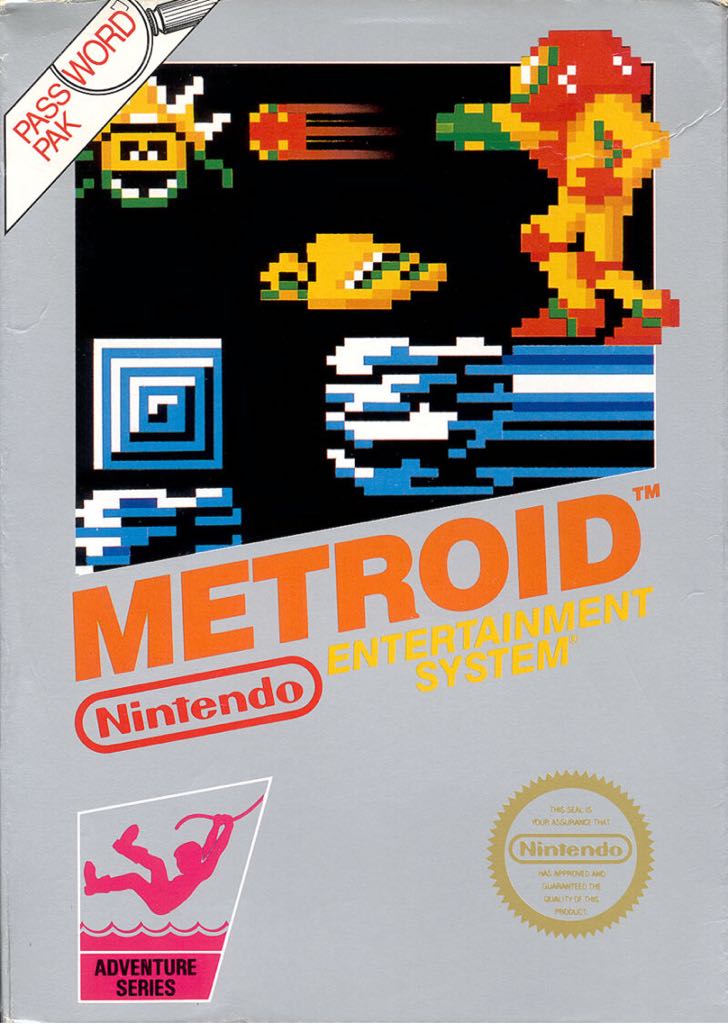 Metroid - Nintendo Entertainment System (NES) video game collectible - Main Image 1