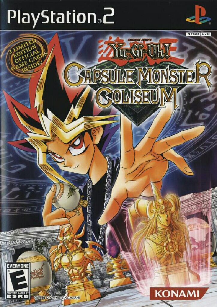 Yu-Gi-Oh! Capsule Monster Coliseum - Sony PlayStation 2 (PS2) video game collectible - Main Image 1