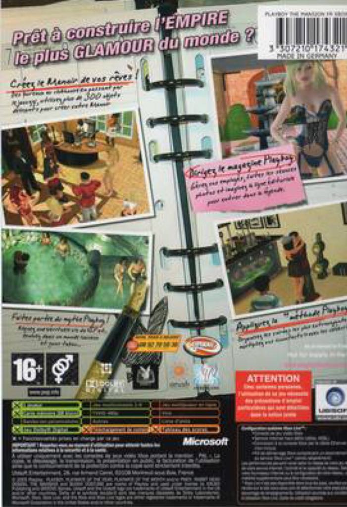 Playboy The Mansion - Sony PlayStation 2 (PS2) (Ubi Soft - 1) video game collectible [Barcode 3307210181763] - Main Image 2