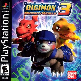 Digimon World 3 - Sony PlayStation (Bandai - 1) video game collectible [Barcode 04555718004] - Main Image 1