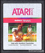 Tennis  (2x Cartouche ) - Atari 2600 video game collectible - Main Image 2