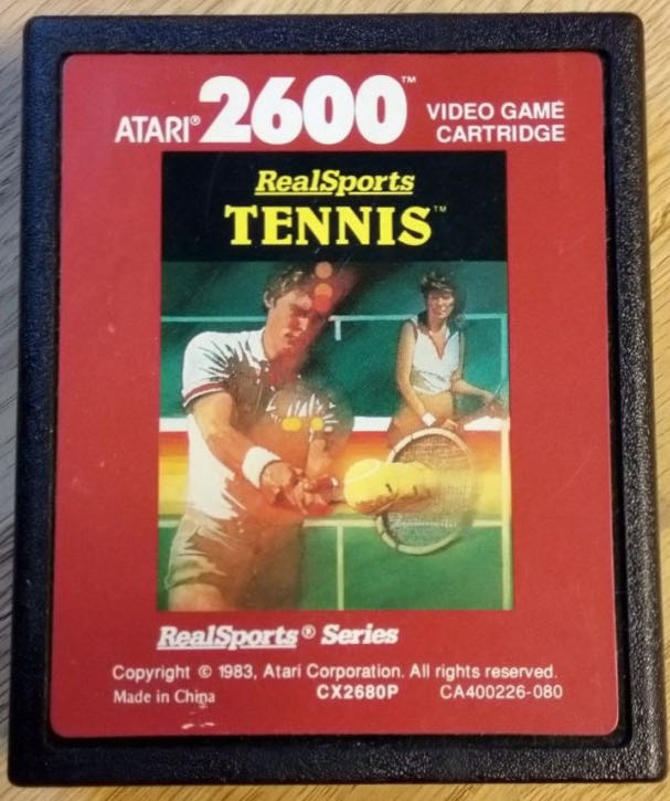 Tennis  (2x Cartouche ) - Atari 2600 video game collectible - Main Image 3