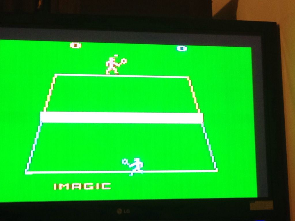 Tennis - Atari 2600 (2) video game collectible - Main Image 1