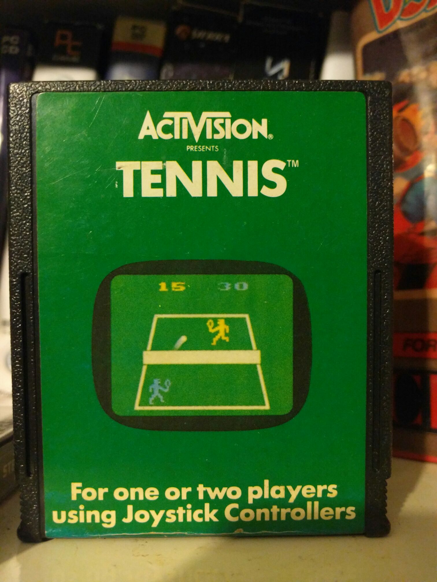 Tennis - Atari 2600 (Activision) video game collectible - Main Image 1
