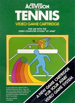 Tennis - Atari 2600 (Activision) video game collectible - Main Image 1