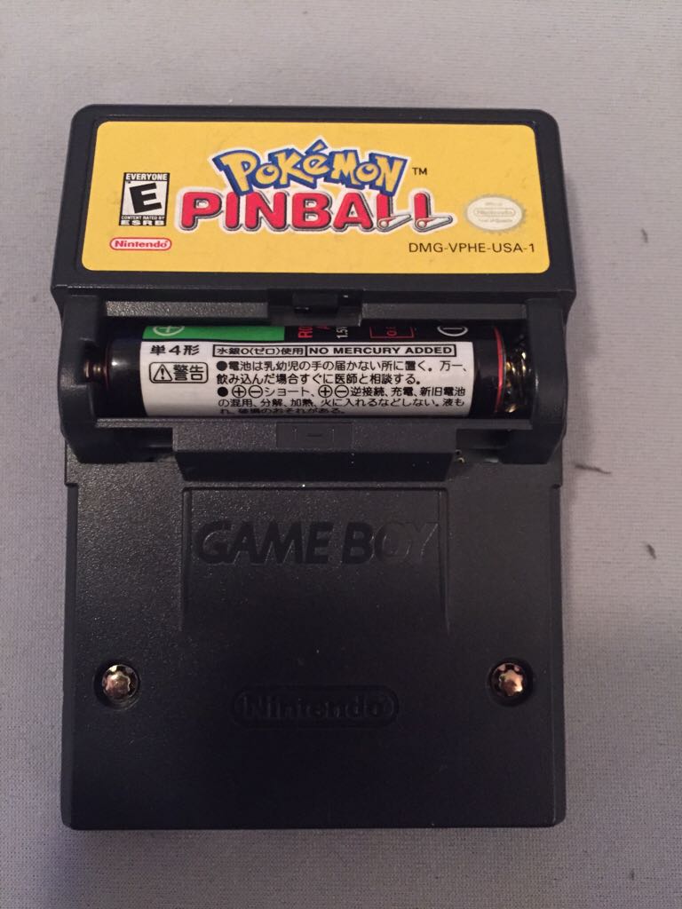 Pokemon Pinball - Nintendo Game Boy Color video game collectible - Main Image 1