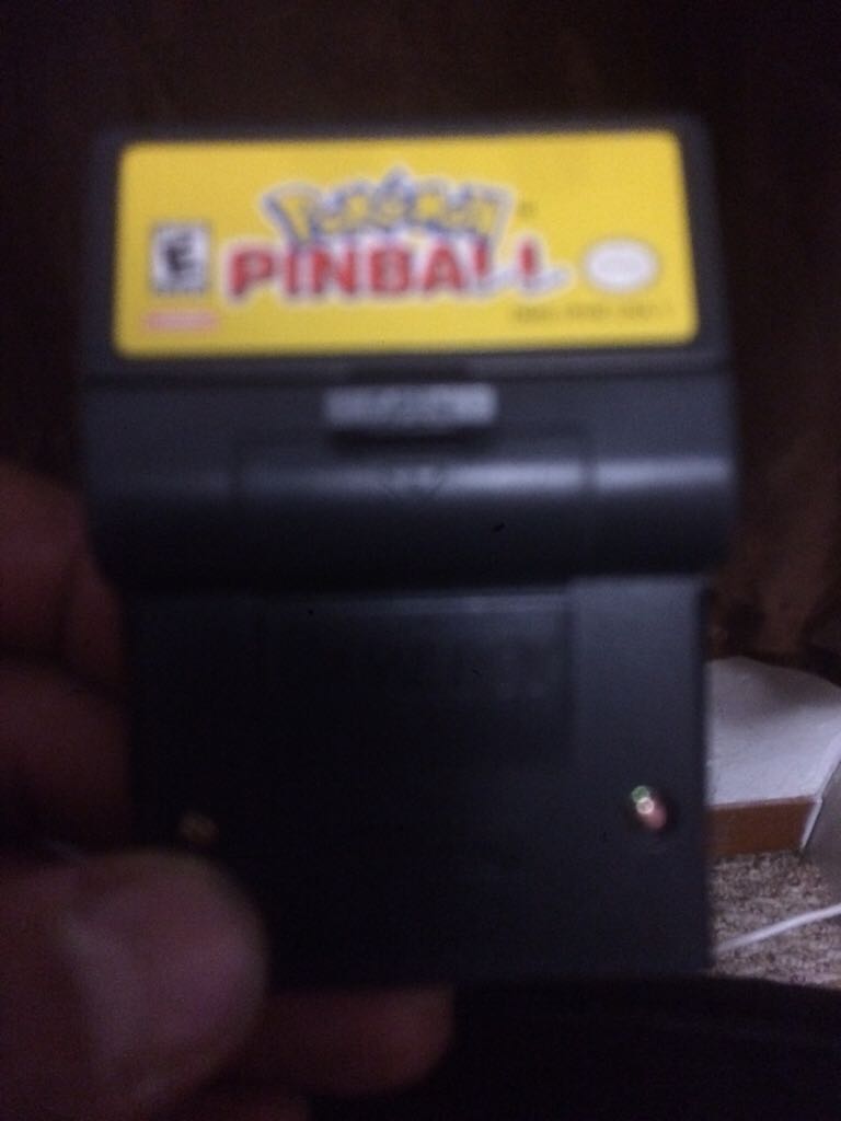 Pokemon Pinball - Nintendo Game Boy video game collectible - Main Image 1