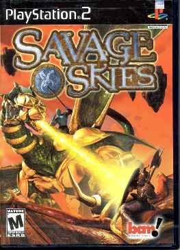 Savage Skies - Sony PlayStation 2 (PS2) (Bam Entertainment - 2) video game collectible [Barcode 682384620076] - Main Image 1